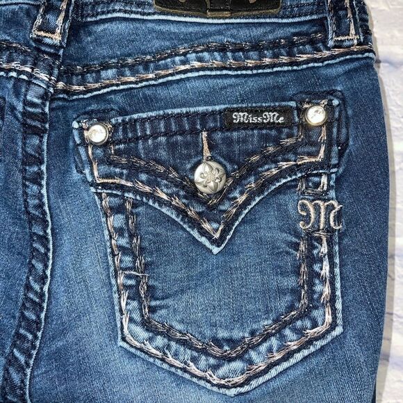 Miss me mid rise boot cut jeans dark wash - Picture 4 of 10